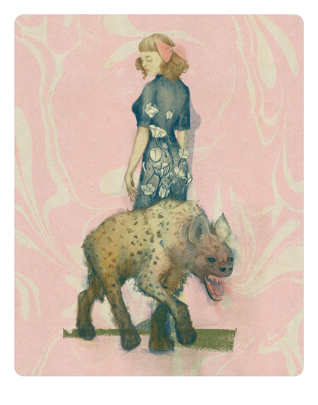 Fine art print titled “Social Media” by Broy Co., exploring authenticity and performance in modern culture.